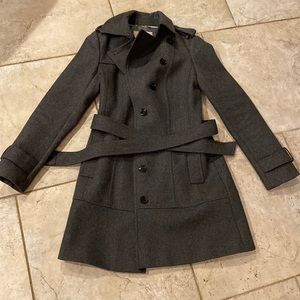 Women’s grey, wool, Banana Republic coat size 4